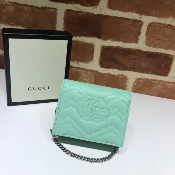 Original Cheap Cheap GUCCI GG Marmont chain wallet 0120