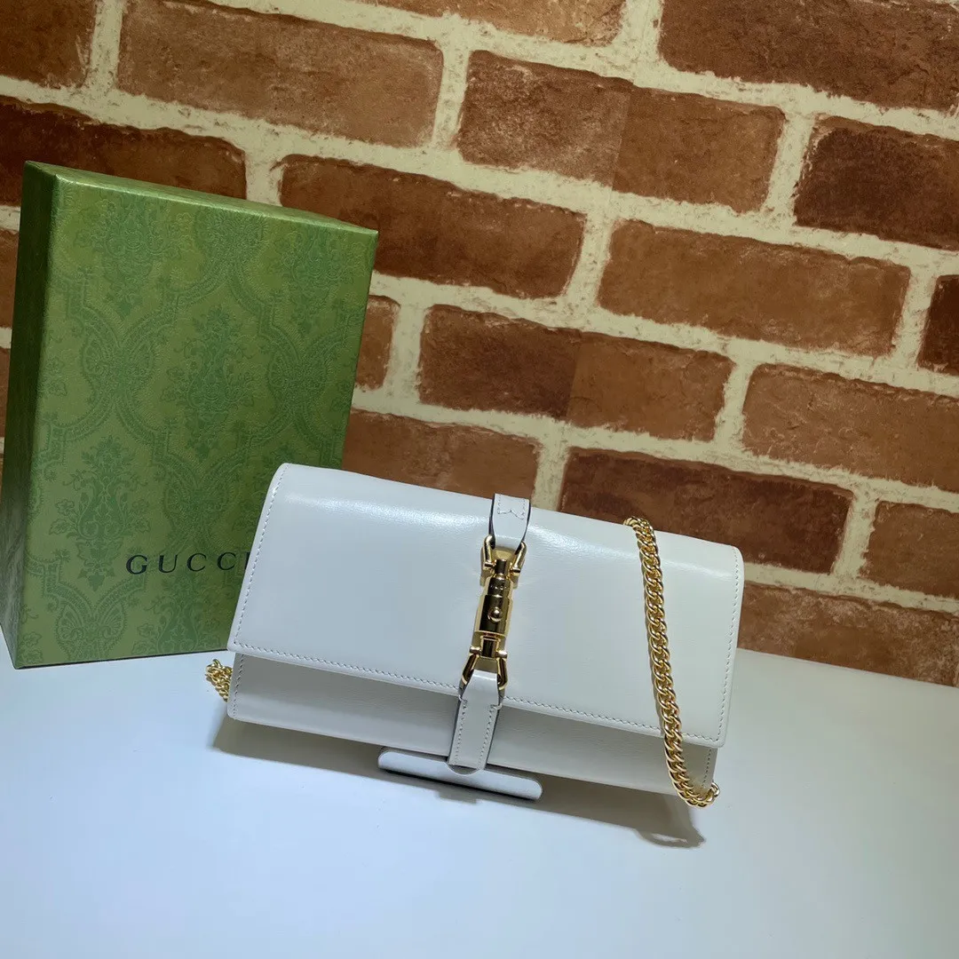 Cheap Authentic Cheap GUCCI Jackie 1961 chain wallet 0120