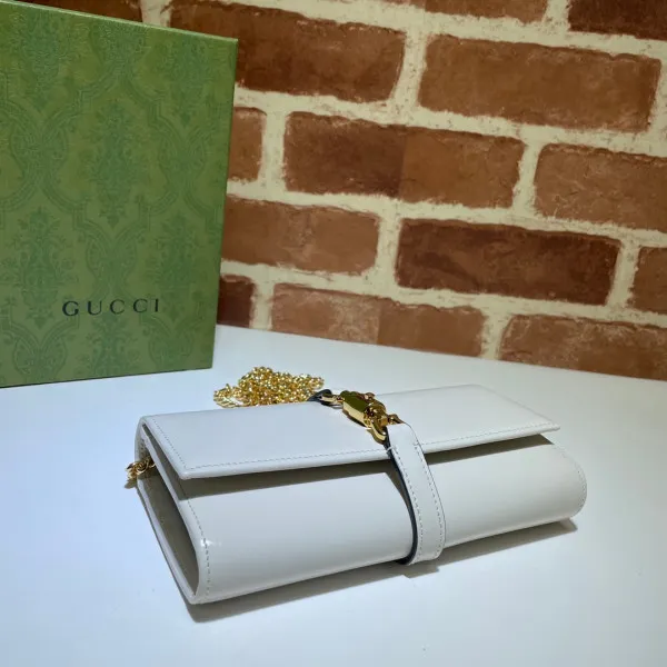 Cheap Authentic Cheap GUCCI Jackie 1961 chain wallet 0120