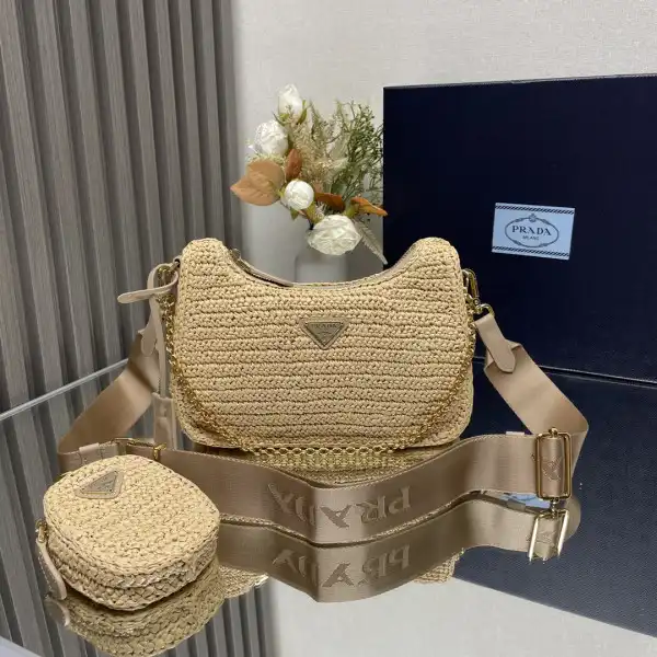 Affordable Cheap Prada Re-Edition 2005 crochet bag-23*16*7CM 0128