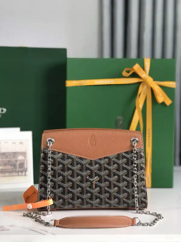 How to buy Cheap GOYARD Rouette Structuré Mini Bag 0124