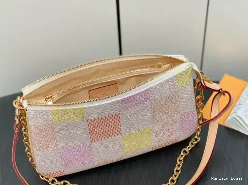 How to buy Cheap Accessoires-23.5*13.5*4CM Pochette VUITTON LOUIS 0224