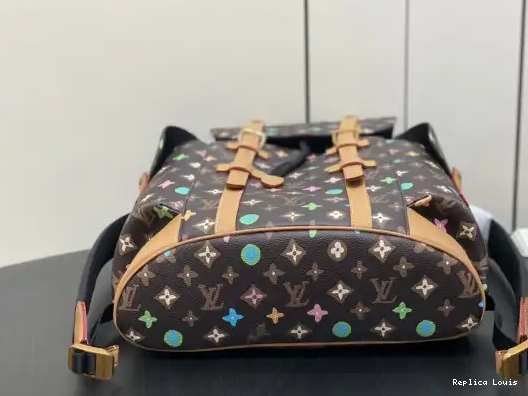 How to buy Cheap VUITTON CHRISTOPHER Backpack-41*48*13CM LOUIS 0213