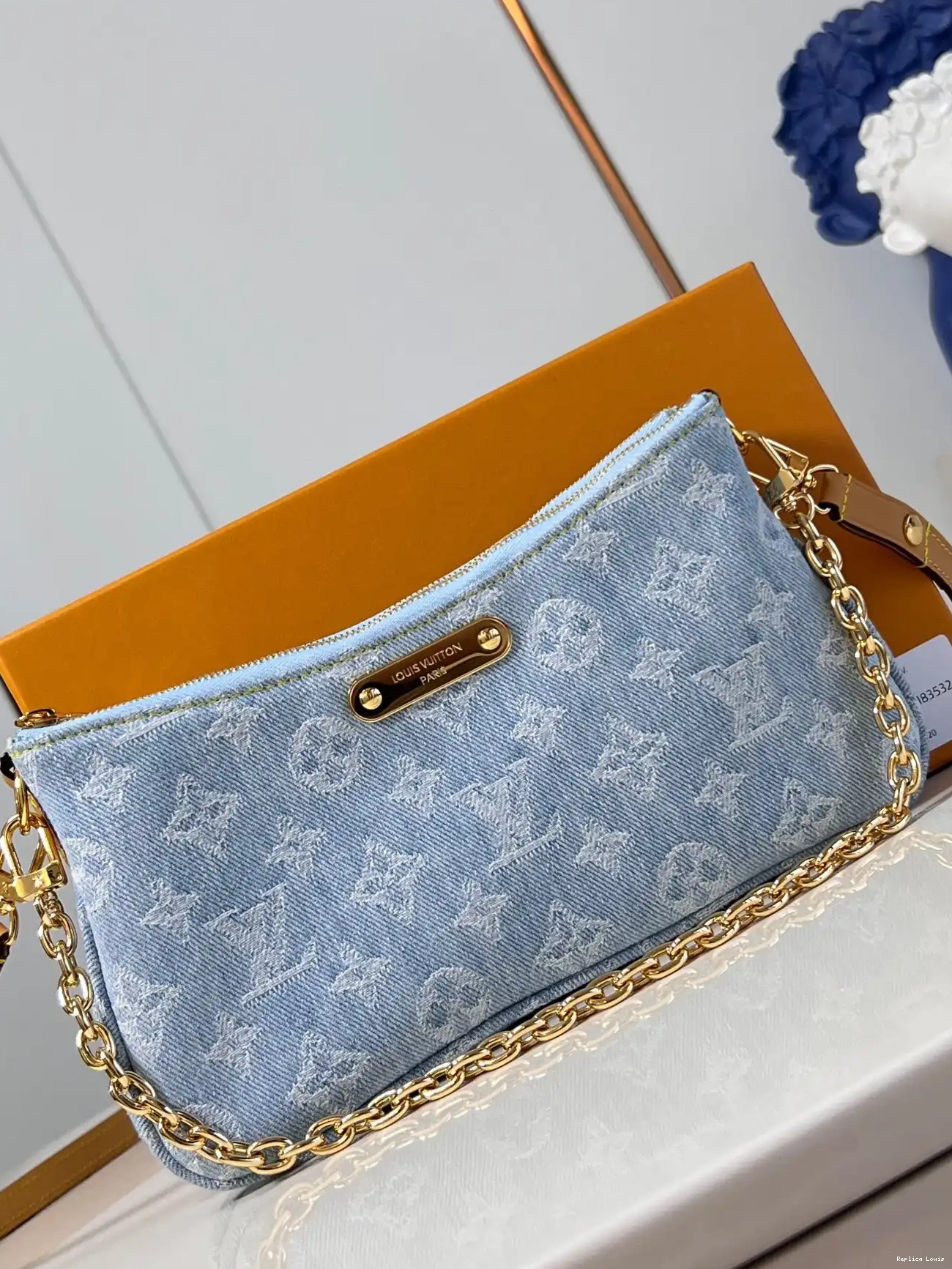 How to buy Cheap VUITTON Liv pochette LOUIS double -24.5*13.5*6.5CM 0214