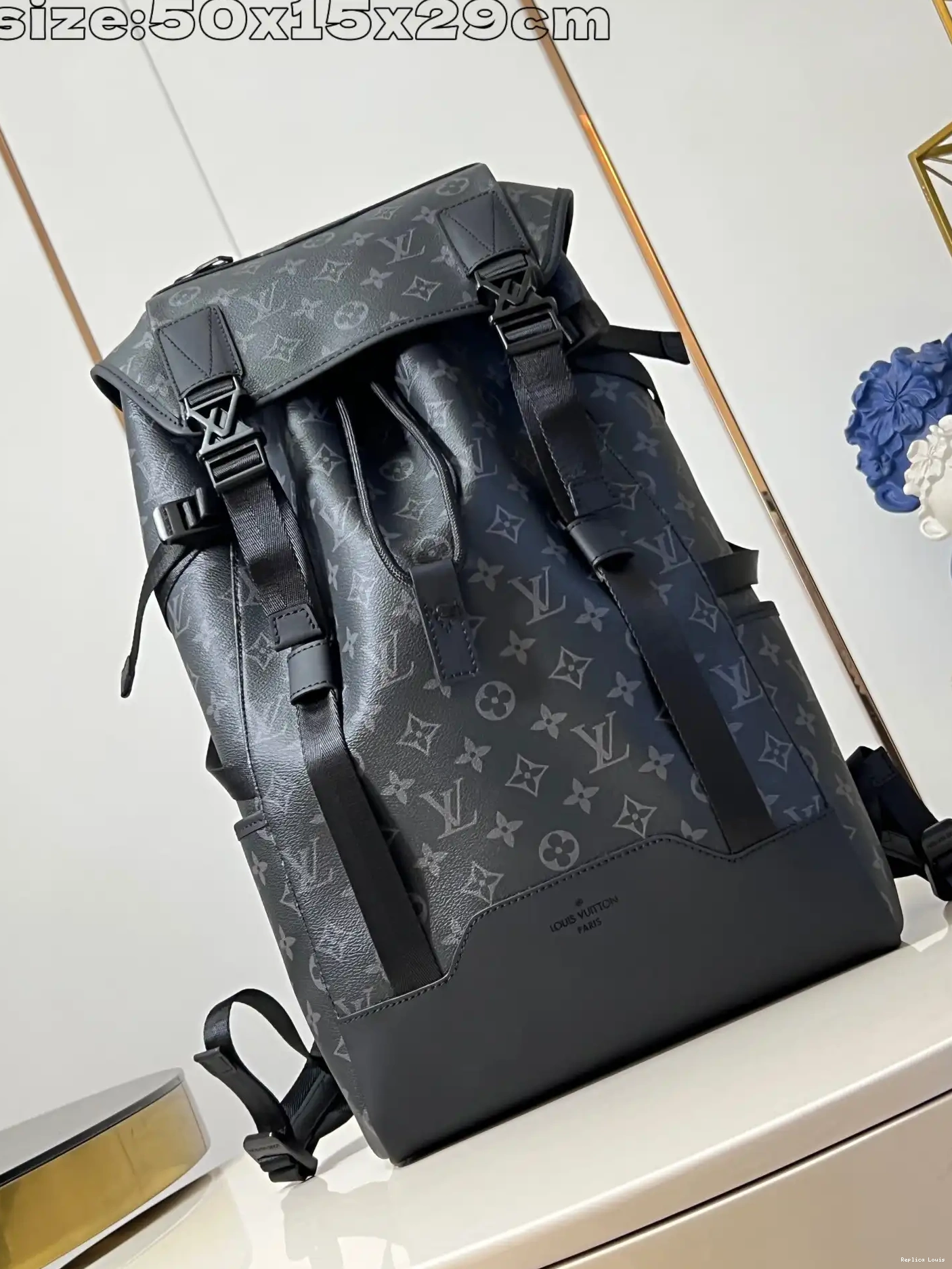 Cheap Authentic Cheap Vuitton Louis Getaway Backpack-29*50*15CM 0227