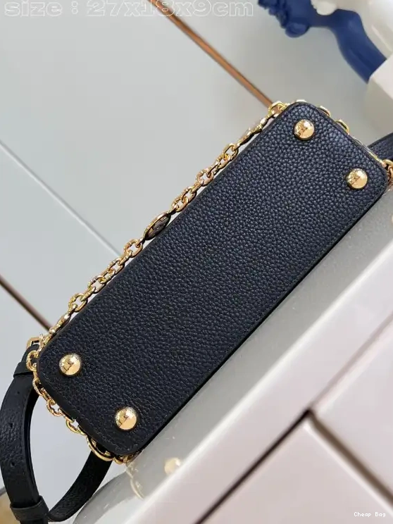 How to buy Cheap LOUIS VUITTON BB-27*18*9CM CAPUCINES 0208