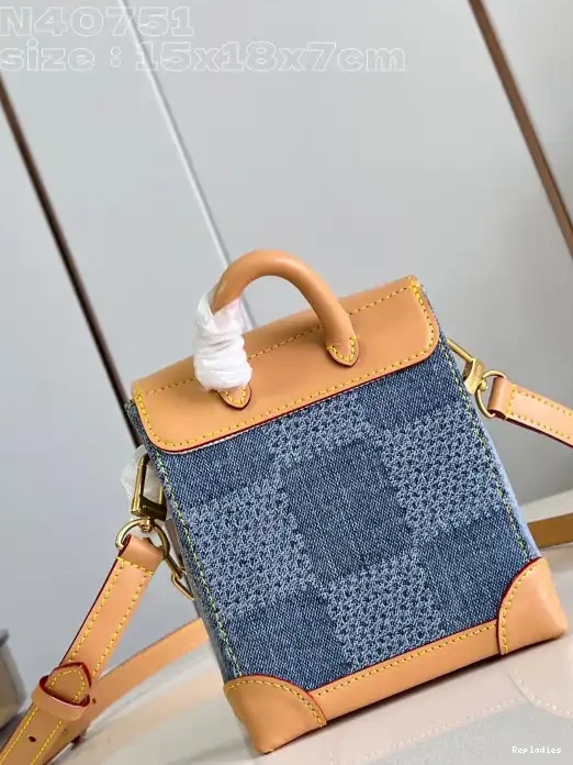 Original Cheap Cheap Steamer VUITTON Nano LOUIS 0218