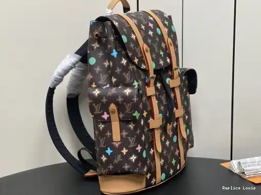 How to buy Cheap VUITTON CHRISTOPHER Backpack-41*48*13CM LOUIS 0213