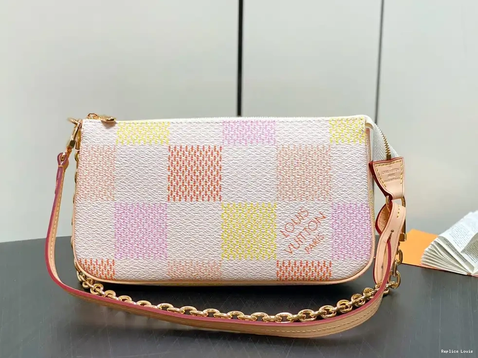 How to buy Cheap Accessoires-23.5*13.5*4CM Pochette VUITTON LOUIS 0224