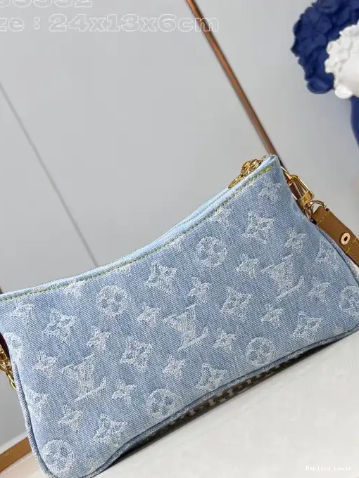 How to buy Cheap VUITTON Liv pochette LOUIS double -24.5*13.5*6.5CM 0214