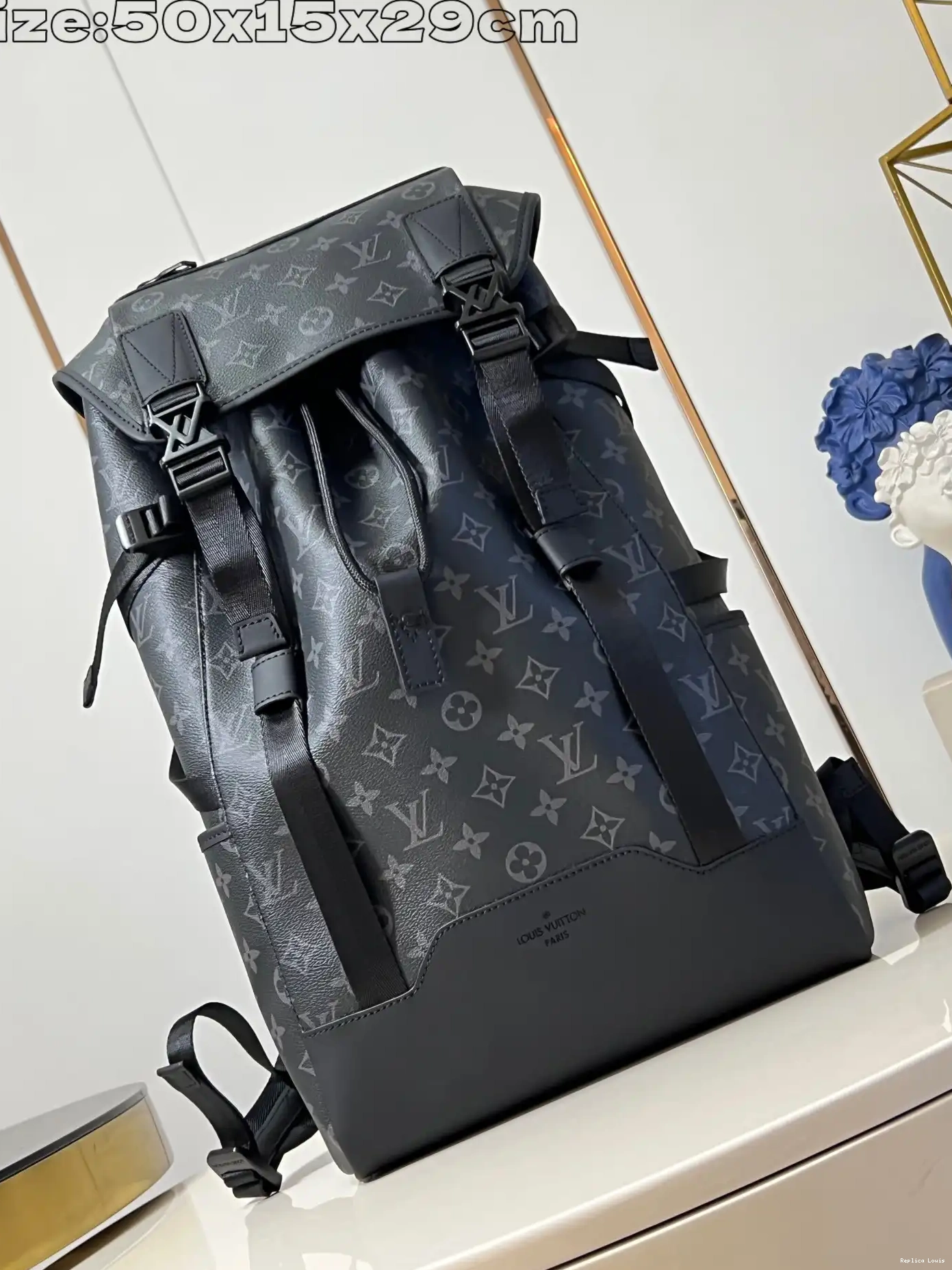 Cheap Authentic Cheap Vuitton Louis Getaway Backpack-29*50*15CM 0227