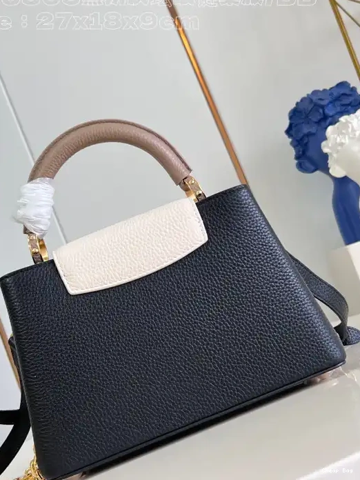 How to buy Cheap LOUIS VUITTON BB-27*18*9CM CAPUCINES 0208