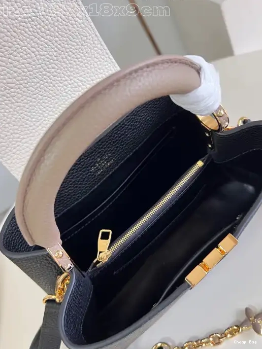 How to buy Cheap LOUIS VUITTON BB-27*18*9CM CAPUCINES 0208