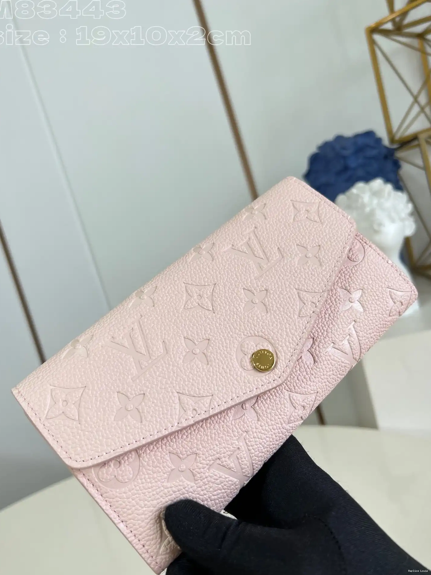 Cheap Louis WALLET-19*10.5*2cm SARAH Vuitton 0303