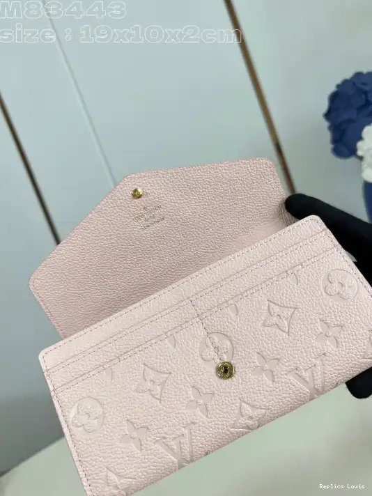 Best Price Cheap Louis WALLET-19*10.5*2cm SARAH Vuitton 0303